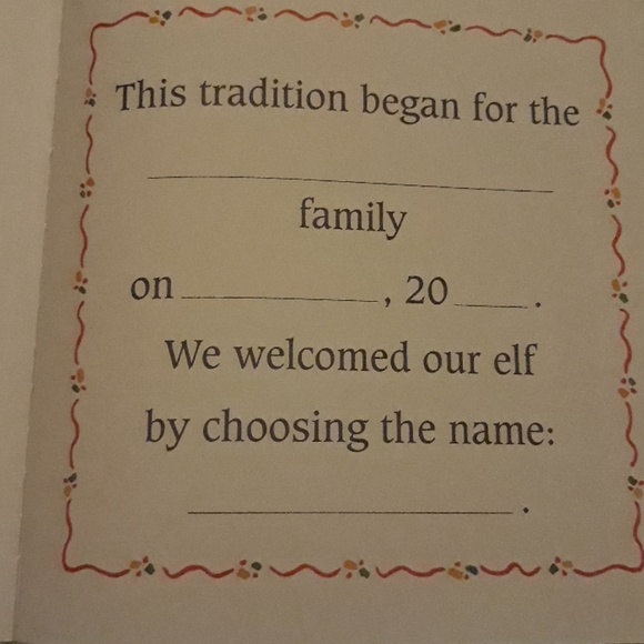 ELF ON THE SHELF AUTHENTIC HOLIDAY MATERIAL - Picture 4 of 4